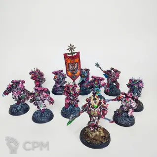 Описание картинки Word Bearers army от Retald по цене 55 000руб | Свободный Рынок Миниатюр - СРМ