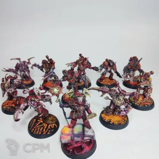 Описание картинки Word Bearers army от Retald по цене 55 000руб | Свободный Рынок Миниатюр - СРМ