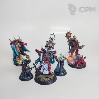 Описание картинки Word Bearers army от Retald по цене 55 000руб | Свободный Рынок Миниатюр - СРМ