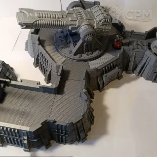 Описание картинки Fortified heavy plasma cannon от 3d_Bear по цене 8 500руб | Свободный Рынок Миниатюр - СРМ