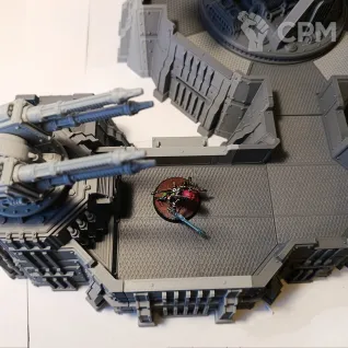 Описание картинки Fortified heavy plasma cannon от 3d_Bear по цене 8 500руб | Свободный Рынок Миниатюр - СРМ