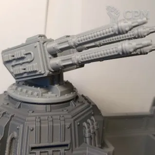 Описание картинки Fortified heavy plasma cannon от 3d_Bear по цене 8 500руб | Свободный Рынок Миниатюр - СРМ