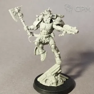 Описание картинки Commander Dante от MR. FISTER по цене 350руб | Свободный Рынок Миниатюр - СРМ