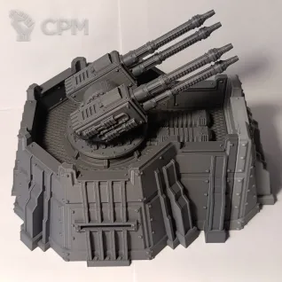Описание картинки Fortified tesseract artillery от 3d_Bear по цене 1 450руб | Свободный Рынок Миниатюр - СРМ
