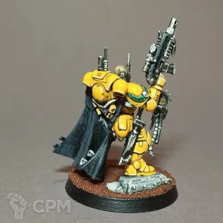 Описание картинки Captain in Phobos Armour от MR. FISTER по цене 1 750руб | Свободный Рынок Миниатюр - СРМ
