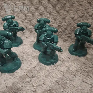 Описание картинки Intercessor Squad от Перфьяно по цене 100руб | Свободный Рынок Миниатюр - СРМ