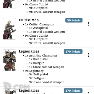 Описание картинки Армия ХСМ на 1000 очков от BIZ0H по цене 4 800руб | Свободный Рынок Миниатюр - СРМ