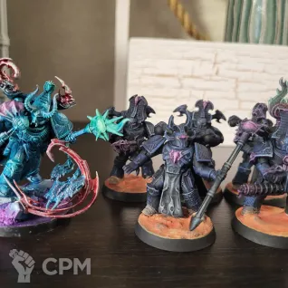 Описание картинки Infernal Master + 5 rubric marines от kisame666 по цене 1 800руб | Свободный Рынок Миниатюр - СРМ