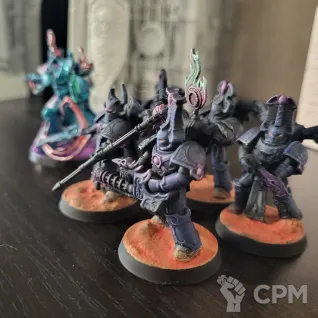 Описание картинки Infernal Master + 5 rubric marines от kisame666 по цене 1 800руб | Свободный Рынок Миниатюр - СРМ
