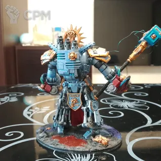Описание картинки Nemesis Dreadknight от KOBOZEV по цене 3 500руб | Свободный Рынок Миниатюр - СРМ