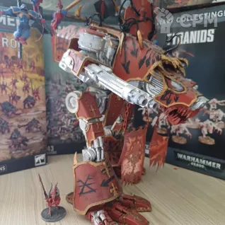 Описание картинки Chaos Warhound Titan от Kharnn по цене 15 000руб | Свободный Рынок Миниатюр - СРМ