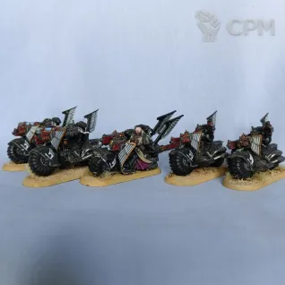 Описание картинки Ravenwing bike squadron оригинал 5 штук от artifactorum по цене 4 180руб | Свободный Рынок Миниатюр - СРМ