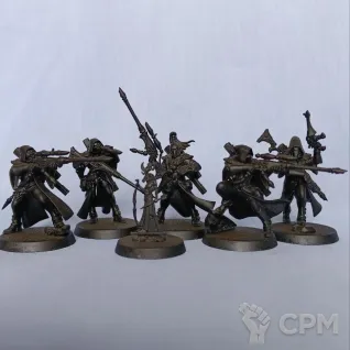 Описание картинки Aeldari Rangers оригинал от artifactorum по цене 2 900руб | Свободный Рынок Миниатюр - СРМ