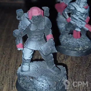 Описание картинки Chaos Cultists от Kharnn по цене 3 000руб | Свободный Рынок Миниатюр - СРМ