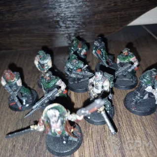 Описание картинки Chaos Cultists от Kharnn по цене 2 000руб | Свободный Рынок Миниатюр - СРМ