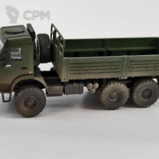 Описание картинки КАМАЗ Мустанг 5350 1/87 от __Karas__ по цене 3 500руб | Свободный Рынок Миниатюр - СРМ