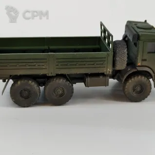 Описание картинки КАМАЗ Мустанг 5350 1/87 от __Karas__ по цене 3 500руб | Свободный Рынок Миниатюр - СРМ