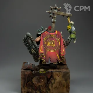 Описание картинки Ogrkin Gauptman of Crimson Legion от dpin по цене 7 000руб | Свободный Рынок Миниатюр - СРМ