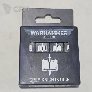 Описание картинки Grey knights dice set от Immi по цене 3 000руб | Свободный Рынок Миниатюр - СРМ