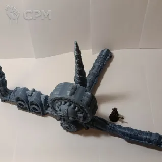 Описание картинки Mechanicus reactor with pipes от 3d_Bear по цене 1 600руб | Свободный Рынок Миниатюр - СРМ