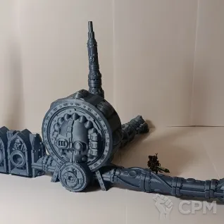 Описание картинки Mechanicus reactor with pipes от 3d_Bear по цене 1 600руб | Свободный Рынок Миниатюр - СРМ