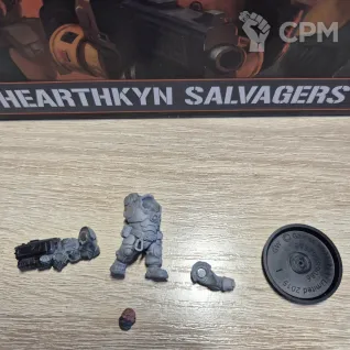 Описание картинки Warhammer 40k hearthkyn salvager 7 от Optimist  по цене 350руб | Свободный Рынок Миниатюр - СРМ