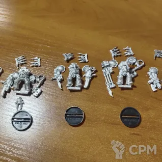 Описание картинки Chaos terminators от Ilya Walrus по цене 9 000руб | Свободный Рынок Миниатюр - СРМ