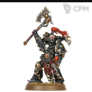 Описание картинки Chaos Space Marines Aspiring Champion от Mefistofelj по цене 110руб | Свободный Рынок Миниатюр - СРМ