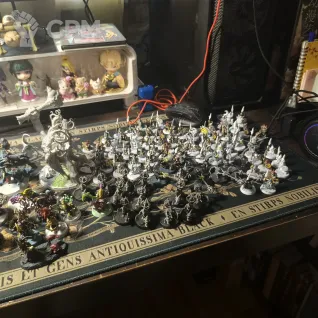 Описание картинки Gloomspite gitz army от Roman. Master по цене 34 000руб | Свободный Рынок Миниатюр - СРМ