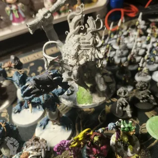 Описание картинки Gloomspite gitz army от Roman. Master по цене 34 000руб | Свободный Рынок Миниатюр - СРМ