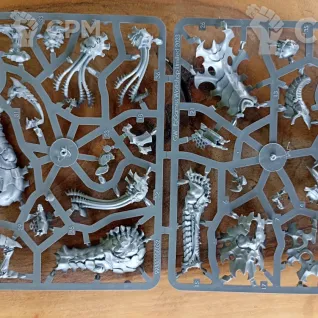 Описание картинки Biovore / Pyrovore with Spore Mines, оригинал на литниках от Black Legion Hall по цене 4 400руб | Свободный Рынок Миниатюр - СРМ