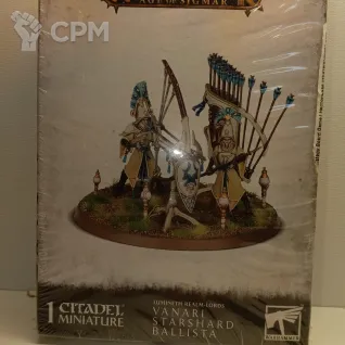 Описание картинки Lumineth Realm-lords: Vanari Starshard Ballista от Rayadarian по цене 2 800руб | Свободный Рынок Миниатюр - СРМ