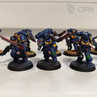 Описание картинки Assault intercessors от South по цене 2 000руб | Свободный Рынок Миниатюр - СРМ