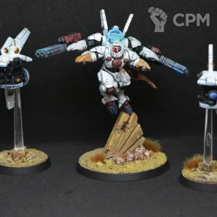 Описание картинки Commander Shadowsun от Кокос по цене 11 000руб | Свободный Рынок Миниатюр - СРМ