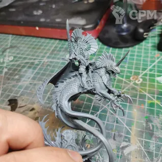 Описание картинки Akhelian King / Valtornus от Leviaphan15 по цене 3 500руб | Свободный Рынок Миниатюр - СРМ