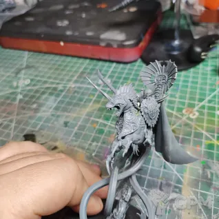 Описание картинки Akhelian King / Valtornus от Leviaphan15 по цене 3 500руб | Свободный Рынок Миниатюр - СРМ