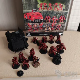 Описание картинки Combat patrol blood angel от Кокос по цене 10 900руб | Свободный Рынок Миниатюр - СРМ