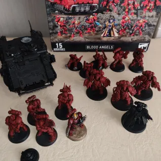 Описание картинки Combat patrol blood angel от Кокос по цене 10 900руб | Свободный Рынок Миниатюр - СРМ