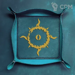 Описание картинки Dice Tray Thousand Sons /Лоток/Дайс Трей/Арена/Тарелка тысяча сынов от Krontwar по цене 4 000руб | Свободный Рынок Миниатюр - СРМ