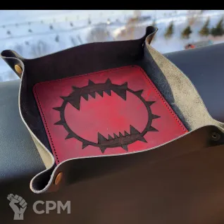 Описание картинки World Eaters Dice Tray/Лоток/Дайс Трей/Арена/Тарелка/ пожиратели миров от Krontwar по цене 3 500руб | Свободный Рынок Миниатюр - СРМ