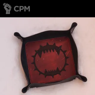 Описание картинки World Eaters Dice Tray/Лоток/Дайс Трей/Арена/Тарелка/ пожиратели миров от Krontwar по цене 3 500руб | Свободный Рынок Миниатюр - СРМ