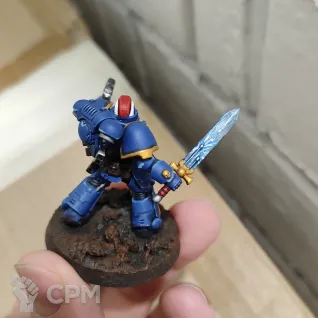 Описание картинки Primaris Lieutenant with Power Sword (Dark Imperium, 2017) от South по цене 2 500руб | Свободный Рынок Миниатюр - СРМ