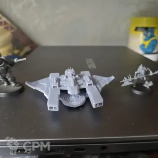 Описание картинки Tau Or'es El'leath (Custodian) Class Battleship - 3437130 Флагман Тау от 3D6 по цене 850руб | Свободный Рынок Миниатюр - СРМ