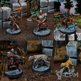 Описание картинки Hexbane Hunters от D&DR по цене 3 500руб | Свободный Рынок Миниатюр - СРМ