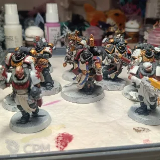 Описание картинки Primaris crusader squad от Byerak2001 по цене 5 000руб | Свободный Рынок Миниатюр - СРМ