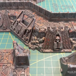 Описание картинки Imperial defence line + emplacement (ориг) от Fish по цене 10 000руб | Свободный Рынок Миниатюр - СРМ