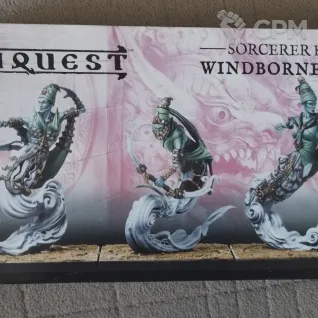 Описание картинки Windbone Djinn от GodofPlague по цене 4 000руб | Свободный Рынок Миниатюр - СРМ
