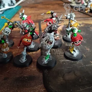 Описание картинки Squig hoppers от Byerak2001 по цене 4 000руб | Свободный Рынок Миниатюр - СРМ