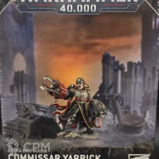 Описание картинки Commissar Yarrick от 1.5 дюйма ярости по цене 4 000руб | Свободный Рынок Миниатюр - СРМ