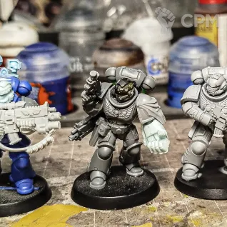 Описание картинки 3 intercessors от Lelik по цене 900руб | Свободный Рынок Миниатюр - СРМ